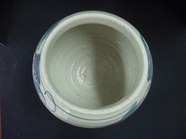 조선시대 청화백자 초화문 대호