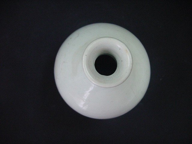 일제시대 연대인 백자 막주병