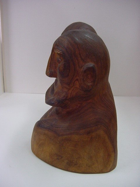 회나무 조각(얼굴)