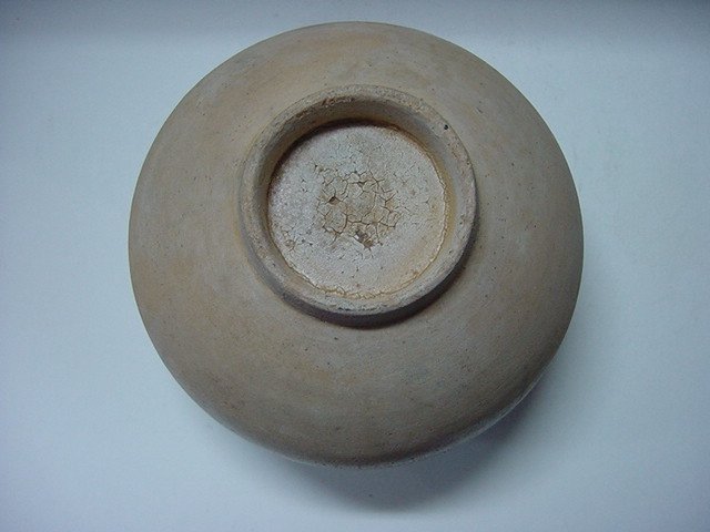 백자 철화화조문 호