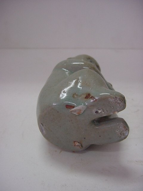 청자 철화원숭이연적