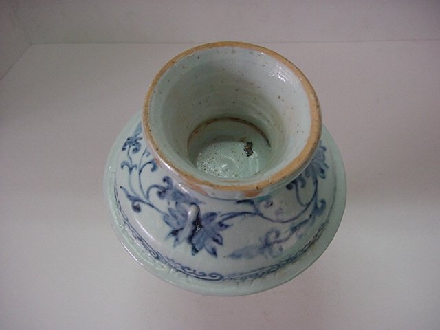 청화백자 어문기형 주자