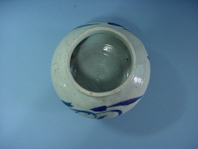 청화백자 파초문 소호