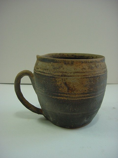 토기 물결문 잔