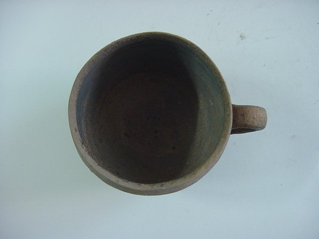 토기 물결문 잔