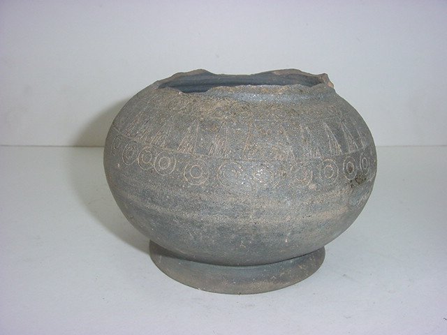 토기 굽다리태양문 소호