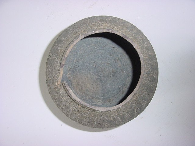 토기 굽다리태양문 소호