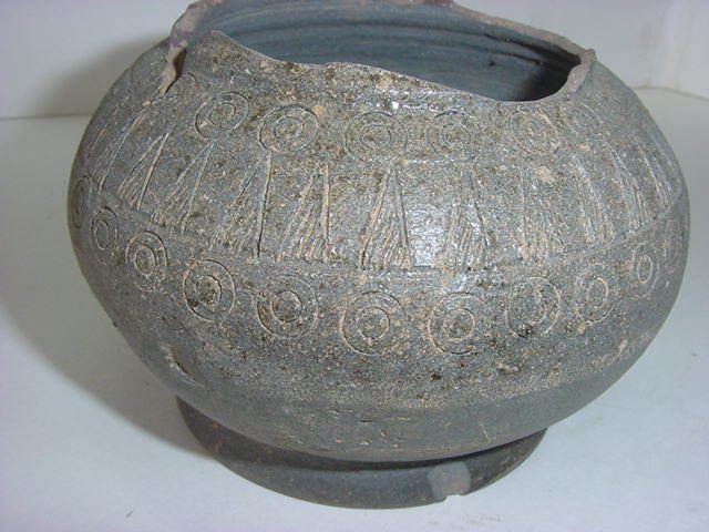 토기 굽다리태양문 소호