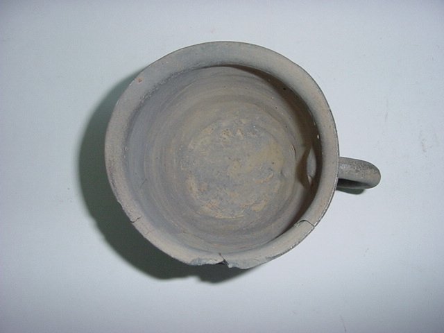 토기물결문 크라운잔