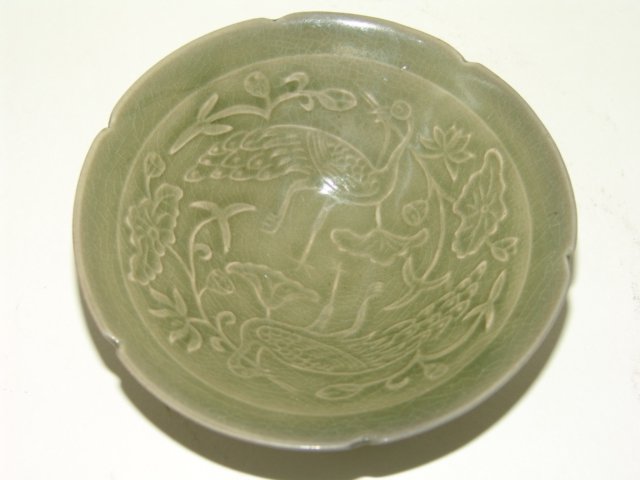 청자 조화문 찻잔