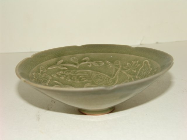 청자 조화문 찻잔