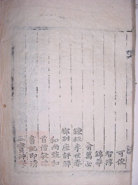 1739년 사명대사의 문집인 송운대사분충서난록(松雲大師奮忠舒難錄)1책완질