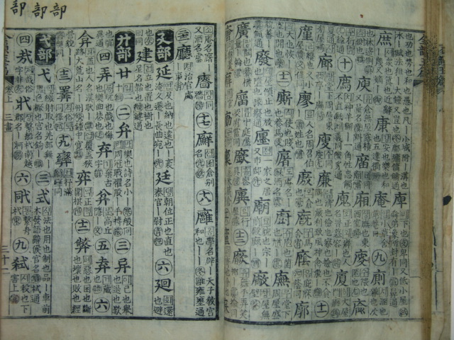 전운옥편(全韻玉篇)上下 2책완질