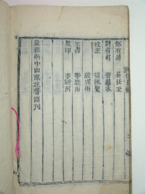 존성출의계안(尊聖出義계案)1책완질