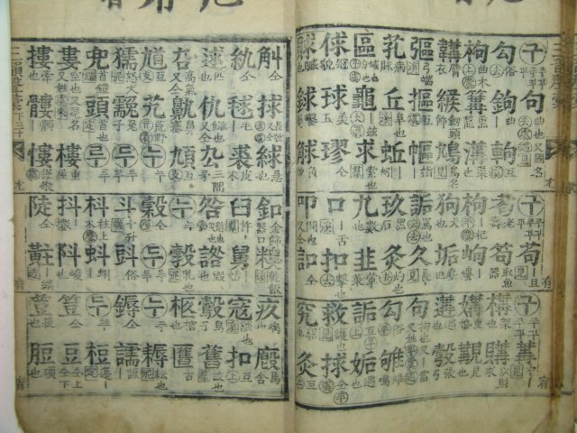 삼운성휘(三韻聲彙)권지 하 1책