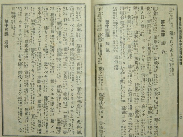 보통학교국어독본권7자습참고서 1책완질