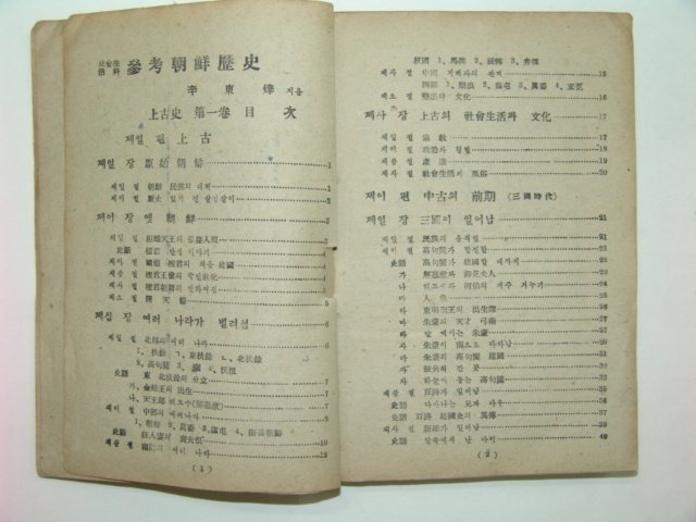 1947년 참고조선역사 상고사편1권