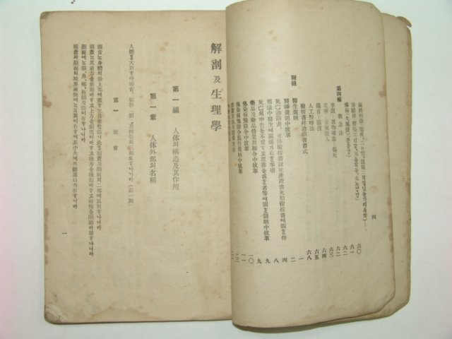 1916년 의생교과서(醫生敎科書)