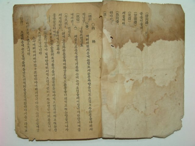 1934년 단방편람 통속약처방(通俗藥處方)