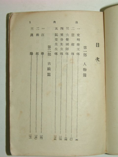 1939년 호암사화집(湖岩史話集)