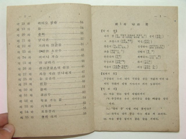1946년 초등국어교본참고서