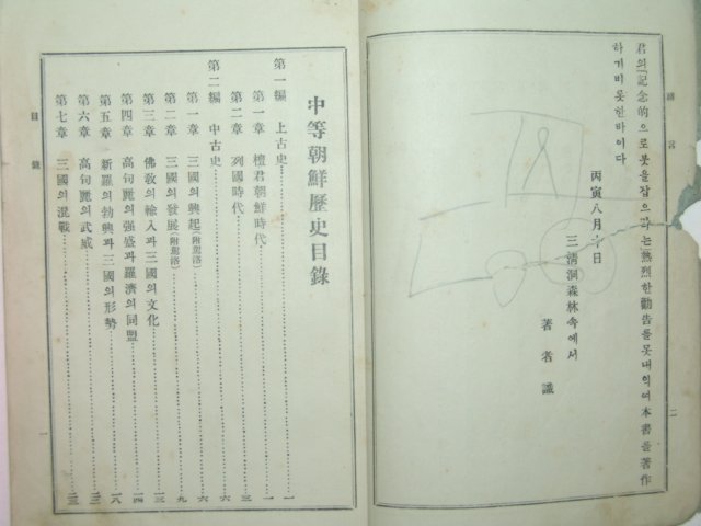 1927년 중등조선역사(中等朝鮮歷史)