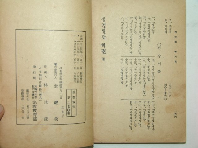 1954년 성경일람