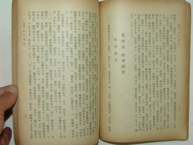 1958년 사회학(社會學) 박광서(朴光緖)