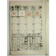 1960년대 인감일장(印鑑壹帳) 1책