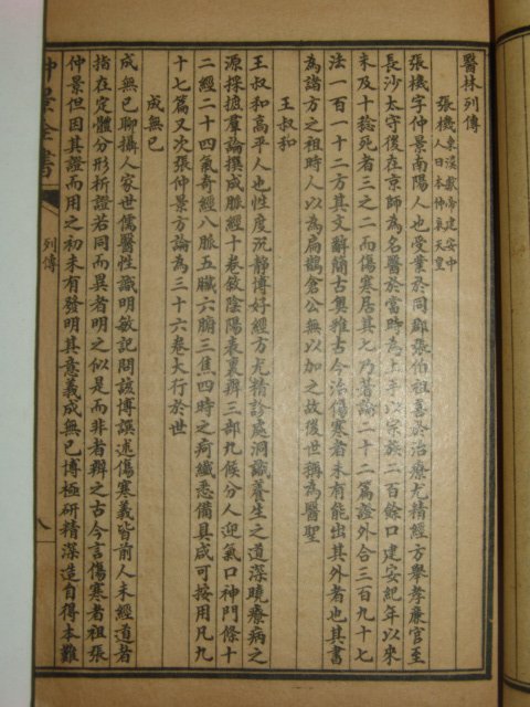 1916년 중국의서 중경전서(仲景全書) 6책완질