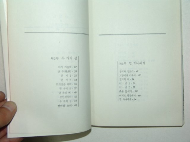 1988년 안혜초사랑시집 아직도(저자친필증정본)