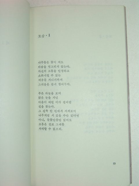 1988년 서정윤시집 홀로서기2