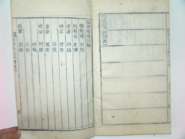 1915년 목활자본 천안전씨파보(天安全氏派譜) 1책완질