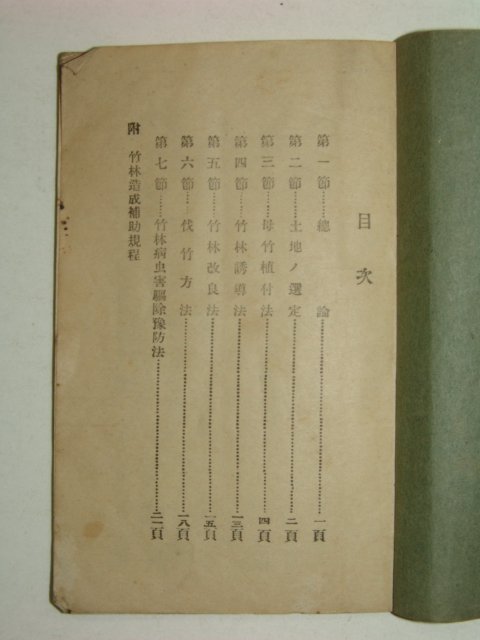 1924년 경상북도 죽림조성(竹林造成)