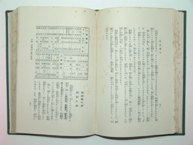 1938년 온천독본(溫泉讀本) 일본판