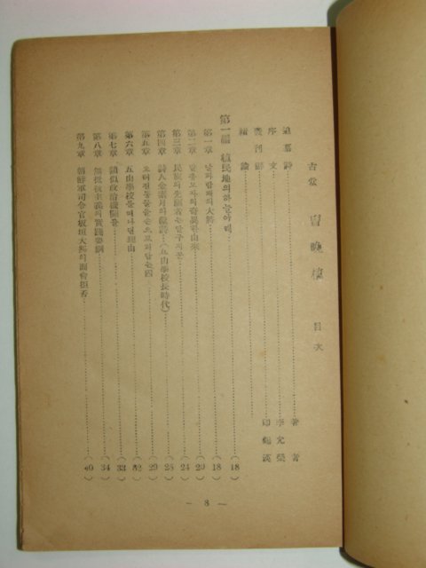 1953년초판 고당 조만식