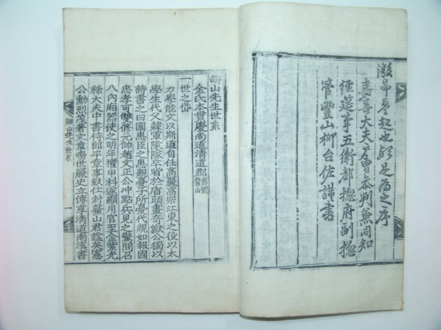 1929년 목판본 병산선생문집(병山先生文集)3권2책완질