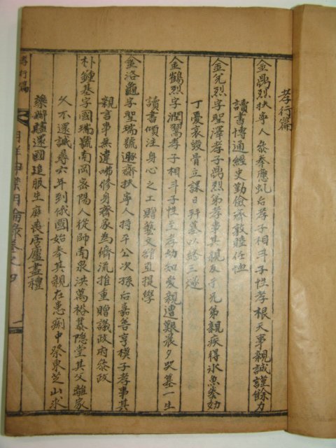 1938년 경성간행 조선신금명륜록(朝鮮紳襟明倫錄)4책완질