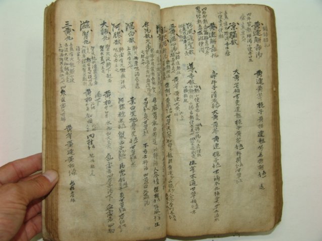 조선시대 필사본 의서 의방요람(醫方要覽) 1책
