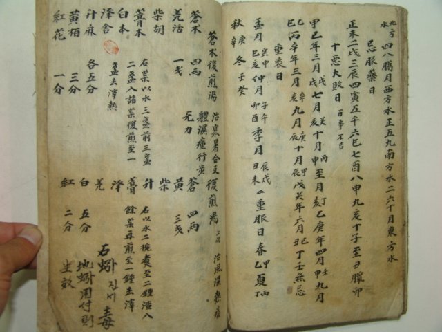 조선시대 필사본 상행서(常行書) 1책