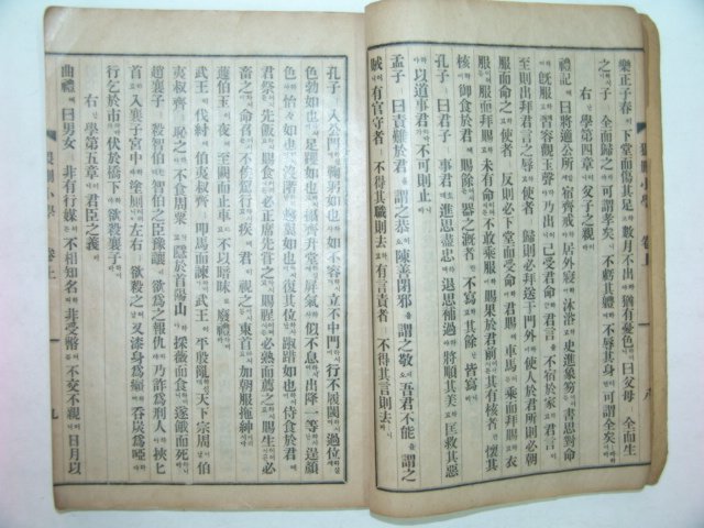 1935년 진주에서 간행한 외산소학(猥刪小學)1책완질