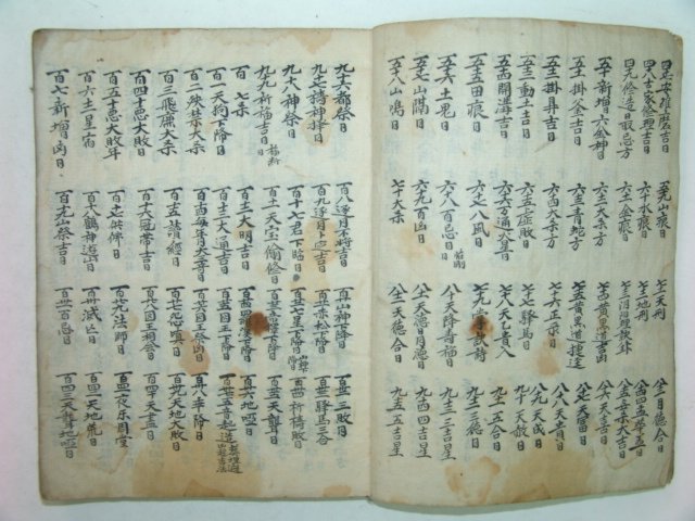 역서관련 필사본 잡방총집(雜方總集)1책