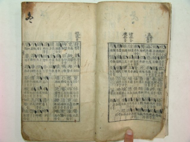 1747년 목판본간행 화동정음통석운고 (華東正音通釋韻考)2권1책완질