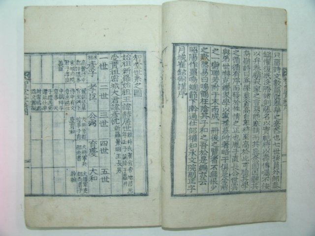 1934년 목판본간행 지당실기(知堂實紀)1책완질