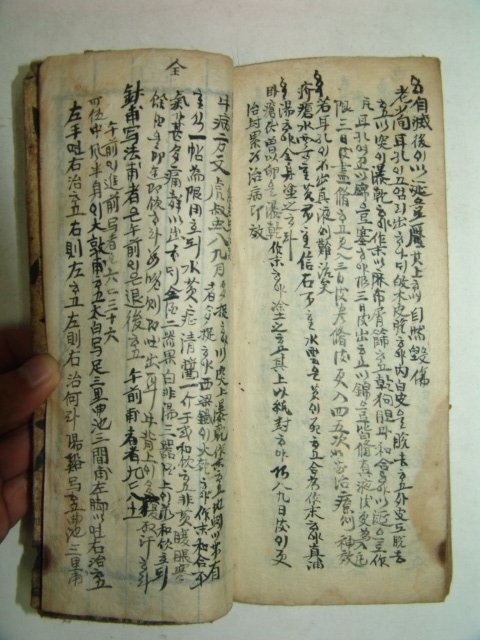 200년이상된 필사본 의서 활인방,회춘편,침구비방 1책