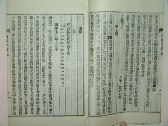 연활자본간행 윤영순(尹永順) 백원정실기(百源亭實記) 1책완질