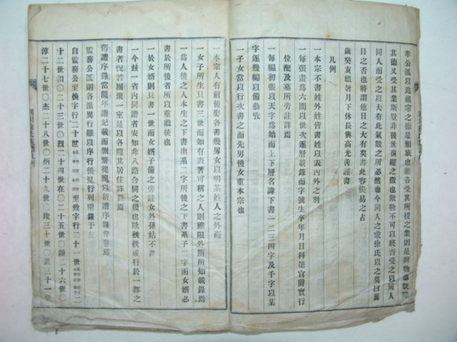 1924년 연활자본간행 이천서씨족보(利川徐氏族譜) 10책완질