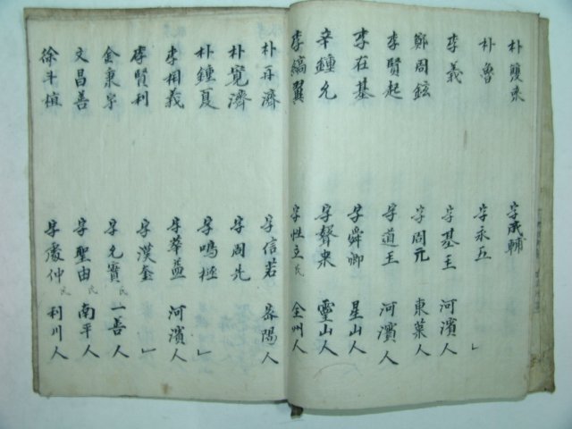 1924년(갑자년)필사본 애감록(哀感錄) 1책