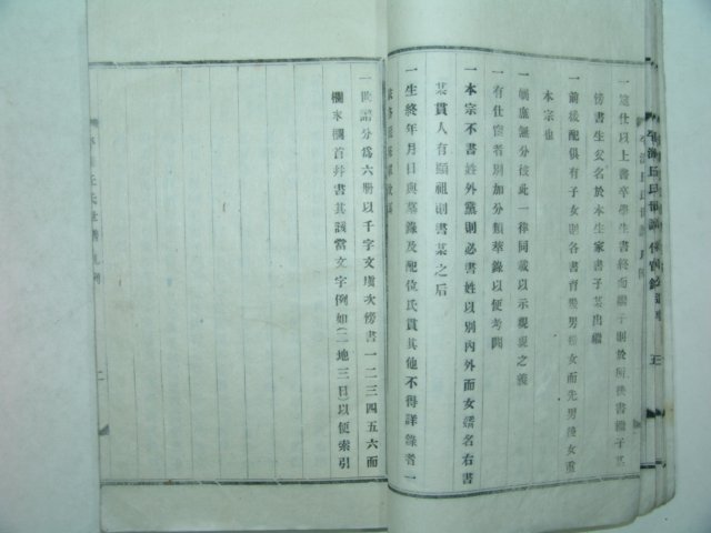 1950년간행본 평해구씨세보(平海丘氏世譜)6책완질