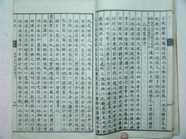 1919년(을미보) 김녕김씨세보(金寧金氏世譜)11책완질
